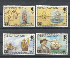 TRISTAN  YVERT   500/3      MNH  ** - Cristóbal Colón