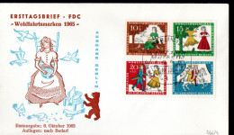 Berlin 1965: Mi.-Nr. 266 - 269 FDC: Wohlfahrt     (K001) - 1948-1970