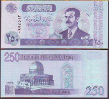 Iraq 250 Dinaria 2002 P-88 UNC  D-1205 - Irak