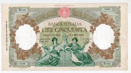 LIRE 5.000 REPUBBLICHE MARINARE 07.01.1963 - CIRCOLATA - 5000 Liras