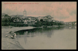 PONTE DA BARCA  - Vista Geral Tirada Do Norte ( Edit. Antonio Augusto D'Araújo)  Carte Postale - Viana Do Castelo