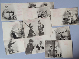 10 Cartes De La Série Vieilles Chansons - 5 - 99 Postcards