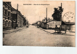 62 - Bapaume - Rue De La République - Bapaume