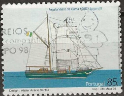 PORTUGAL 1998 Vasco Da Gama Regatta - 85e. - Asgard II (Irish Cadet Brigantine) AVU - Usati