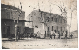 CPA13- MALLEMORT- Hôtel Du Cours- Postes Et Télégraphes - Mallemort