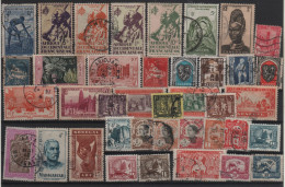 LOT DE 39 TIMBRES OBLITERES COLONIES FRANCAISES - Collections