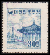 1954. KOREA. Pavillon In Pagoden-Park, Seoul 30 H.  (Michel 169) - JF538970 - Corée Du Sud