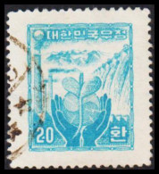 1956. KOREA SOUTH.  20 H.  (Michel 213x) - JF538975 - Corée Du Sud