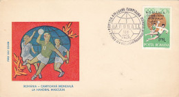 SPORTS, HANDBALL, ROMANIA- WORLD CHAMPION, COVER FDC, 1974, ROMANIA - Handball