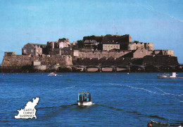 GUERNSEY, CASTLE CORNET, BOAT, BRIDGE, ARCHITECTURE, UNITED KINGDOM - Guernsey