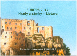 ** Booklet 635 Slovakia EUROPA 2017 - Nuevos