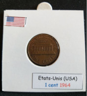 Etats-Unis 1 Cent 1964 - 1959-…: Lincoln, Memorial Reverse