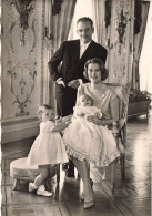FAMILLE ROYALE - AA SS Le Prince Rainier III, Princesse Grace, Prince Albert, Princesse Caroline- Carte Postale Ancienne - Royal Families
