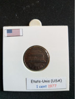 Etats-Unis 1 Cent 1977 - 1959-…: Lincoln, Memorial Reverse
