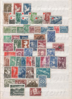 1947 Compl.-oblitere/used (O) Yv.Nr-512/569 +P.A.50/51 (538- Sans)  Bulgarie / Bulgaria - Gebruikt