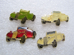 PIN'S   LOT 4 CITROËN  TRACTION - Citroën