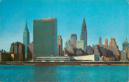 United States NY New York Manhattan From Across The East River 1956 - Manhattan