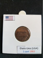 Etats-Unis 1 Cent 1983 - 1959-…: Lincoln, Memorial Reverse