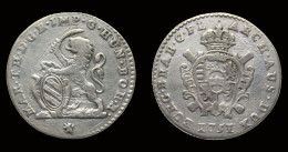 Austrian Netherlands Brabant Maria-Theresia Double Schelling ( 2 Escalin) 1751 Brugge Mint - 1714-1794 Paesi Bassi Austriaci