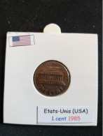 Etats-Unis 1 Cent 1985 - 1959-…: Lincoln, Memorial Reverse