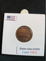 Etats-Unis 1 Cent 1986D - 1959-…: Lincoln, Memorial Reverse