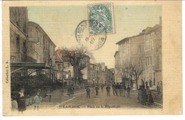 CPA13- LAMBESC- Place De La République - Lambesc