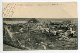 22 JUGON Les LACS  Un Coin De La Bretagne Vue Haute Et Large Du Bourg   1913 écrite Timb  D02 2020  - Jugon-les-Lacs