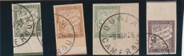 Lot De 4 Taxe Colonie Générale Oblitéré Douala Cameroun ( Tous Premier Choix ) - Postage Due