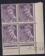 FRANCE 1944  - Coin Daté - MNH - YT 659 - 1940-1949