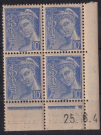 FRANCE 1942  - Coin Daté - MNH - YT 546 - 1940-1949