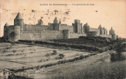FRANCE - La Cité De Carcassonne - Vue Générale Du Sud - Carte Postale Ancienne - Carcassonne