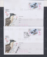 2023 Fauna Endangered Birds In Bulgaria 2 P.Stationery  Bulgaria / Bulgarie - Buste