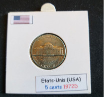 Etats-Unis 5 Cents 1972D - 1938-…: Jefferson