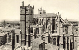 FRANCE - Narbonne - Cathédrale Saint Just - Vue D'ensemble Sur L'Abside Et Le Cloître - Carte Postale - Narbonne
