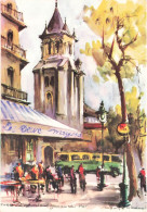 ARTS - Peintures Et Tableaux - L'église Saint Germains De Pres - M.Girard - Carte Postale Ancienne - Pintura & Cuadros