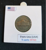 Etats-Unis 5 Cents 1976D - 1938-…: Jefferson