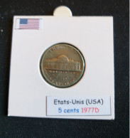 Etats-Unis 5 Cents 1977D - 1938-…: Jefferson