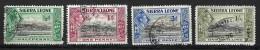 SIERRA LEONE Ca. 1938-44: Lot D'obl. - Sierra Leone (...-1960)