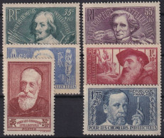 FRANCE 1938 - MNH/MLH - YT 380-385 - Nuovi