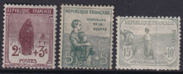 FRANCE 1917-18 - MLH - YT 148-150 - Ungebraucht