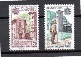 Andorra 1979 Satz 297/98 CEPT Gebraucht - Poste Aérienne