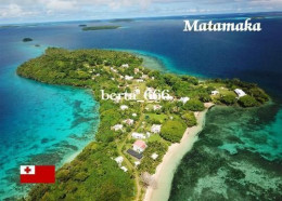Tonga Matamaka Aerial View New Postcard - Tonga