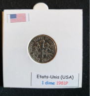 Etats-Unis 1 Dime 1981P - 1946-...: Roosevelt