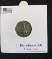 Etats-Unis 1 Dime 1967 - 1946-...: Roosevelt