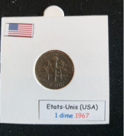 Etats-Unis 1 Dime 1967 - 1946-...: Roosevelt