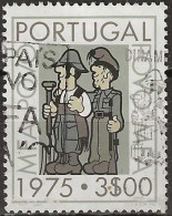 PORTUGAL 1975 Portuguese Cultural Progress And Citizens' Guidance Campaign - 3e Farmer And Soldier FU - Usado