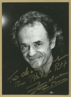 Jean-Claude Casadesus - French Conductor - Signed Nice Photo - 90s - COA - Cantanti E Musicisti