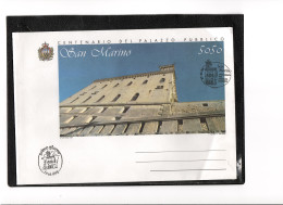 697  -  SAN MARINO 27.10.1994   /  BUSTA POSTALE CAT. FILAGRANO NR. BU.6  -  FDC + NUOVA - Entiers Postaux