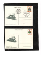 TEM19552  -  CART.POSTALI   " CONVEGNO DEI FERROVIERI " - CAT.FILAGRANO C57 -  FDC + NUOVA - Postwaardestukken