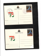 TEM19559  -  CART.POSTALI   "ITALIA '76 EXPO MONDIALE DI FILATELIA" - CAT.FILAGRANO C.40 -  FDC  +  NUOVA - Enteros Postales